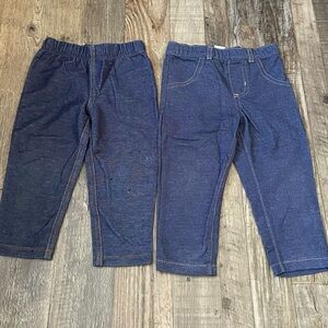 Carter's Classic leggings- 2 pairs